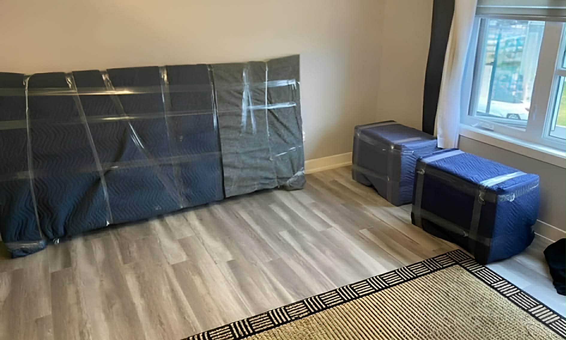 Professional furniture wrapping